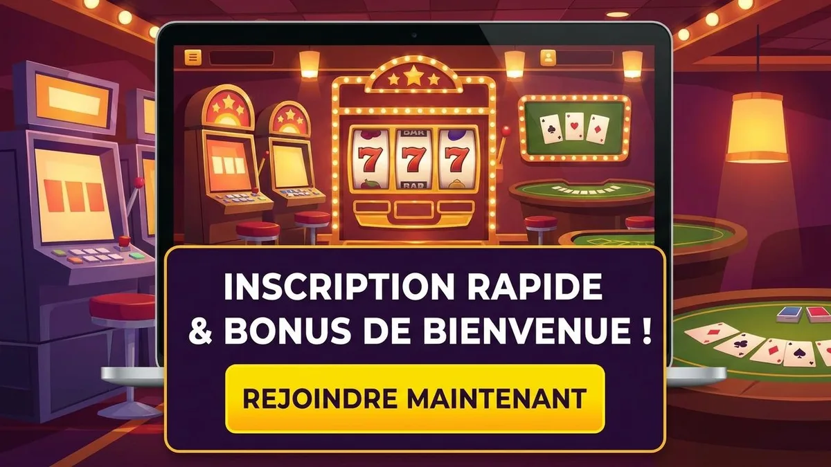 Inscription avec bonus